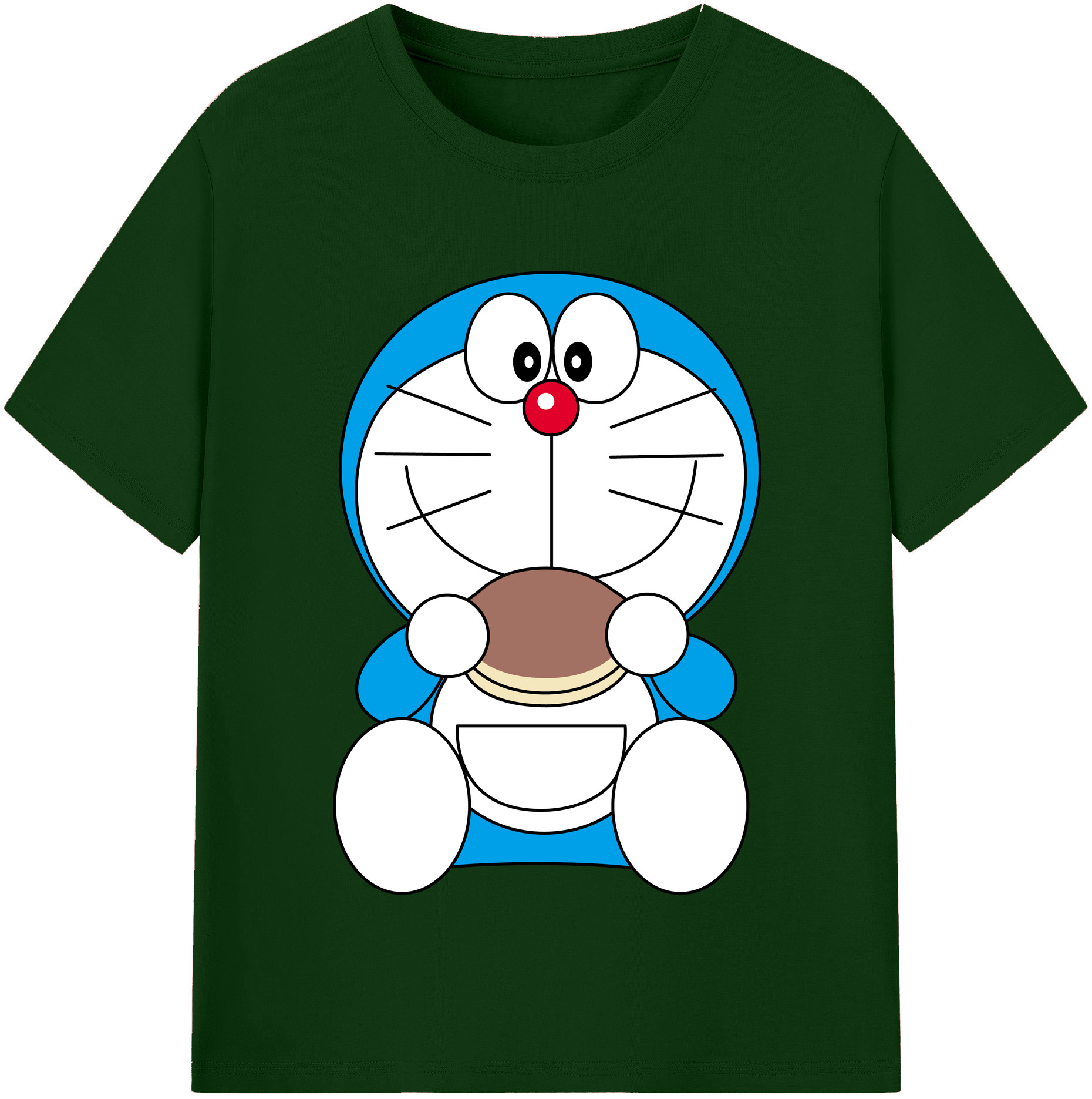 （画像用） ドラえもん Doraemon 綿100％半袖Tシャツ（フロントプリント）
